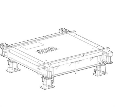 Roughdeck CS Rail Car Under Beam Mount Coil Scale