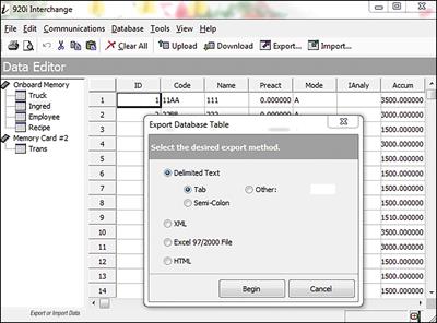 Interchange Database Management Software